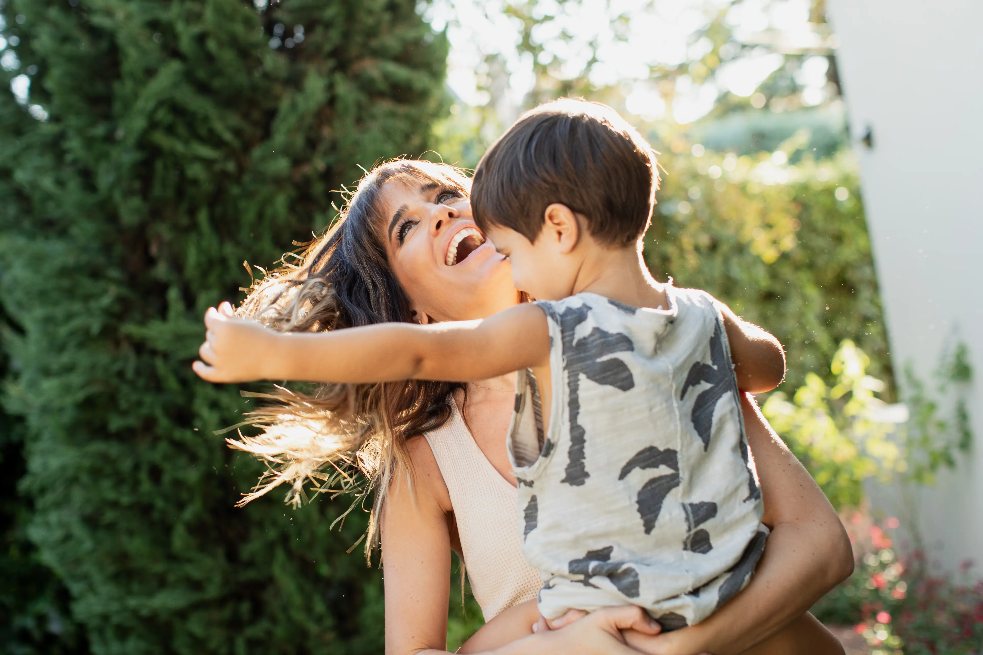 isabel jimenez con su familia