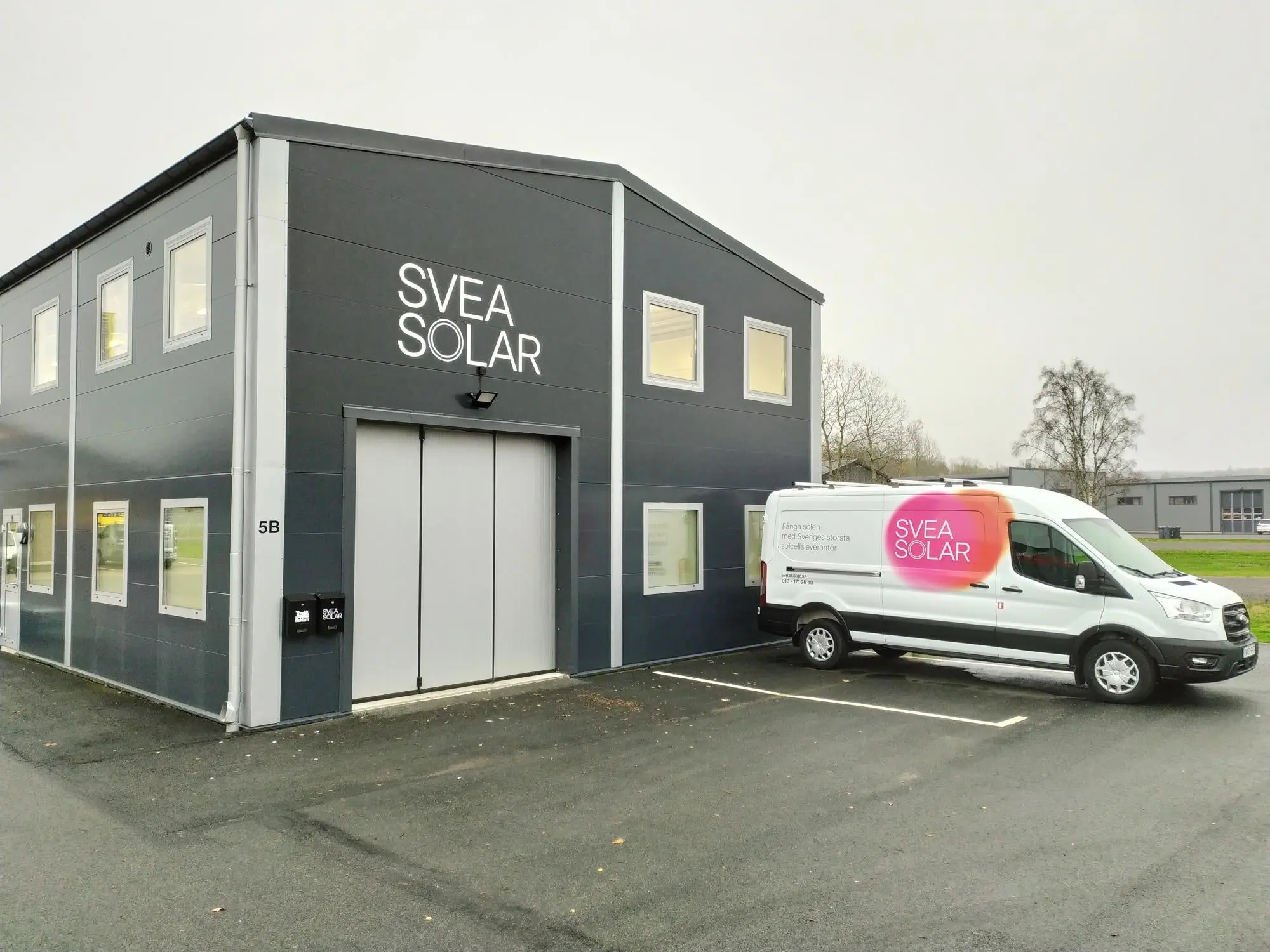 En av Svea Solars installatörshubbar