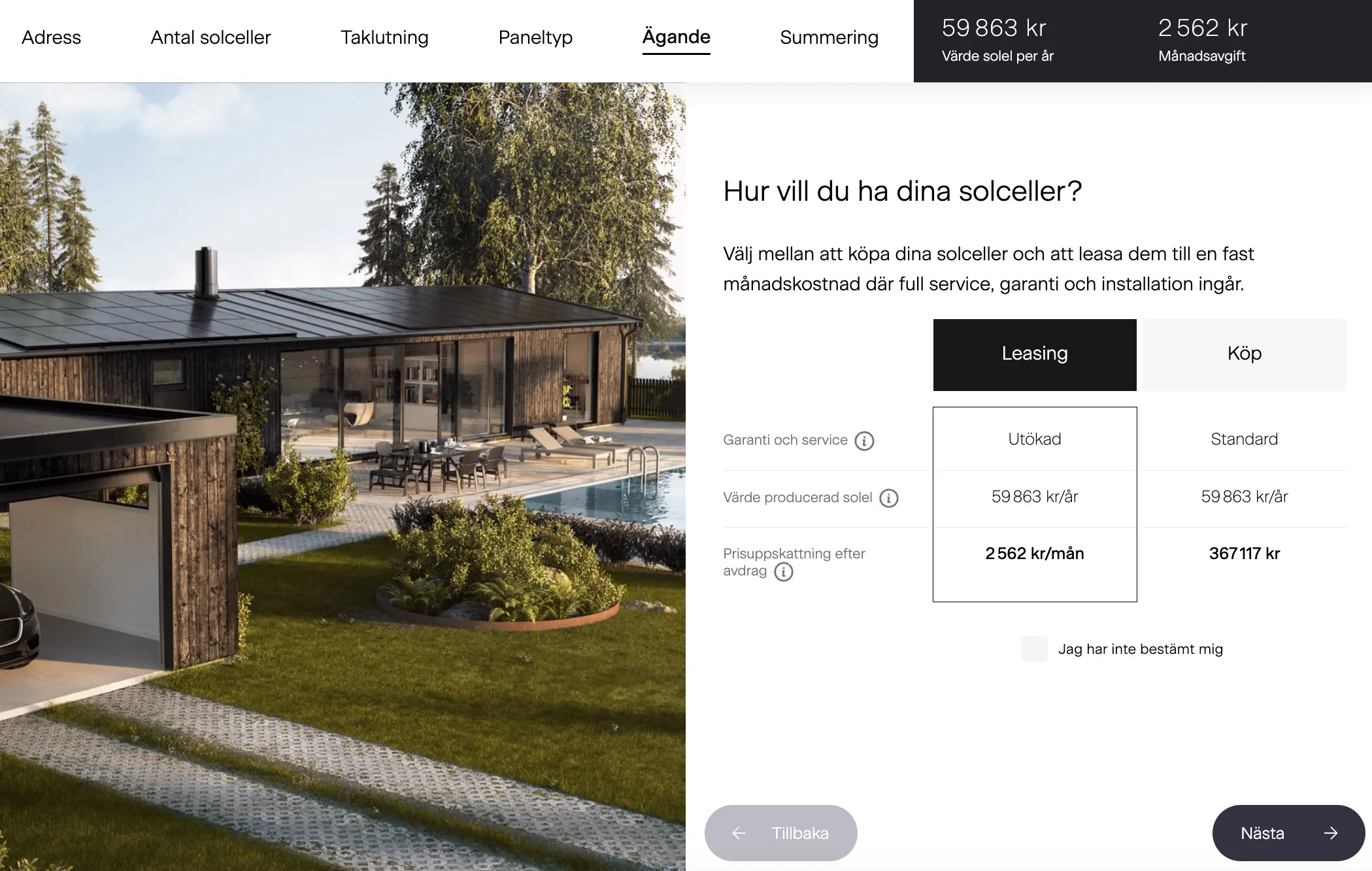 Hur mycket kostar solceller till ditt tak