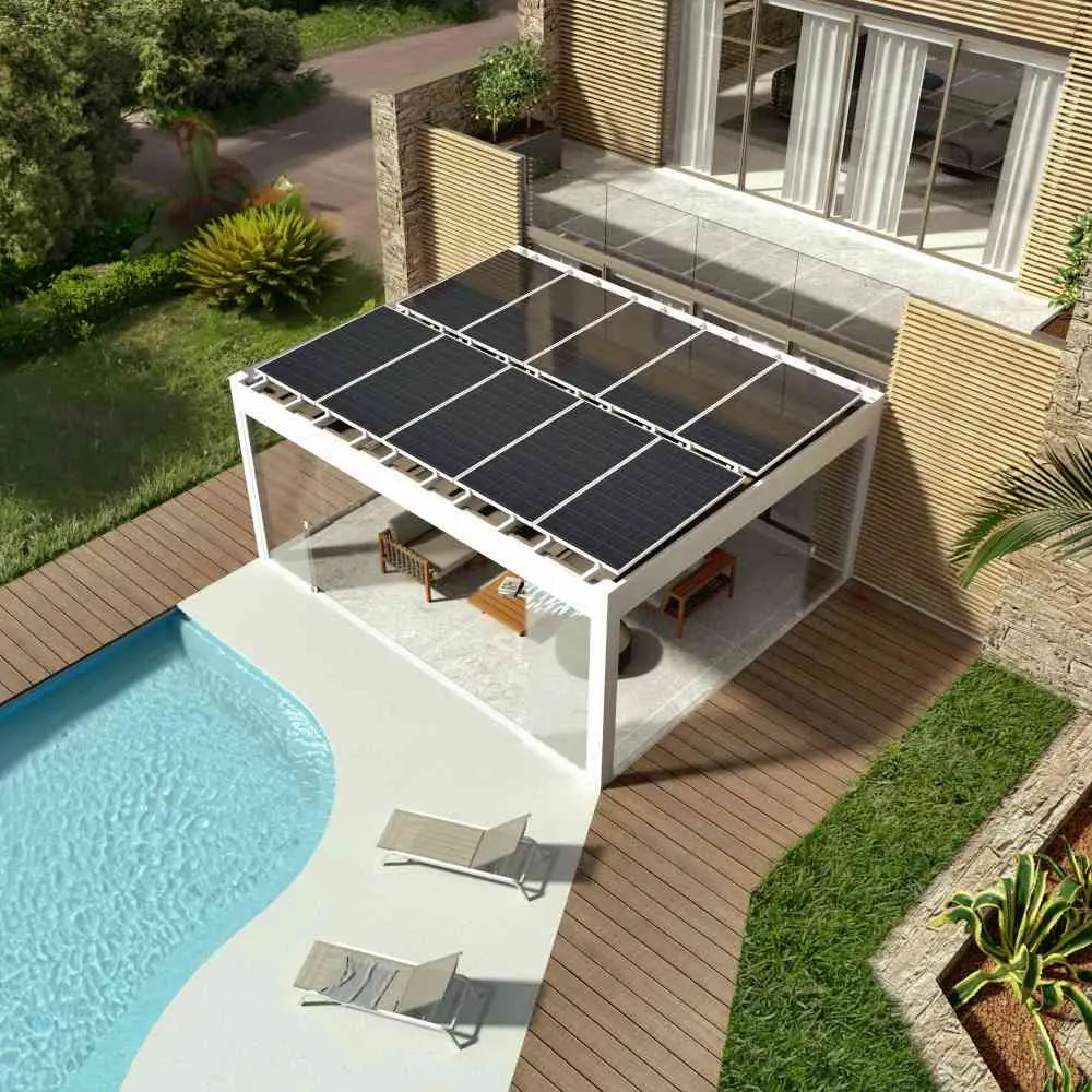Pergola fotovoltaica